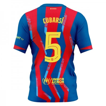 Jalkapallo Pelipaidat/Peliasut FC Barcelona Cubarsi 5 Neljäspelipaita 2025-26